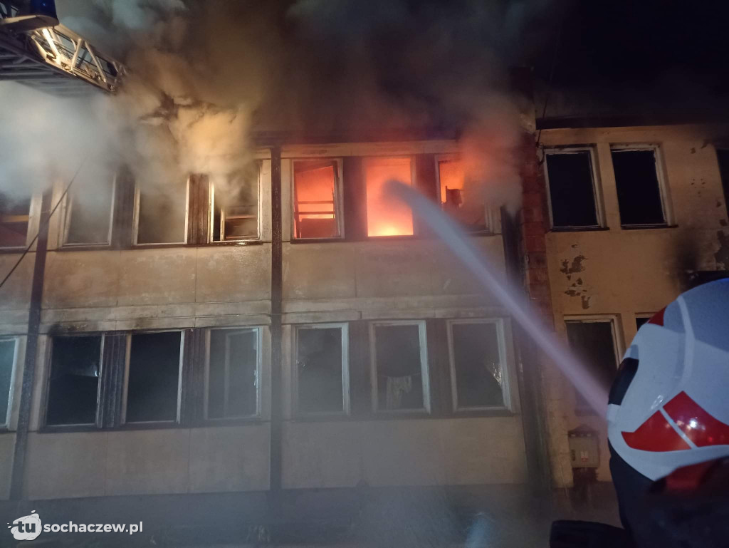 Tragiczny pożar w Guzowie
