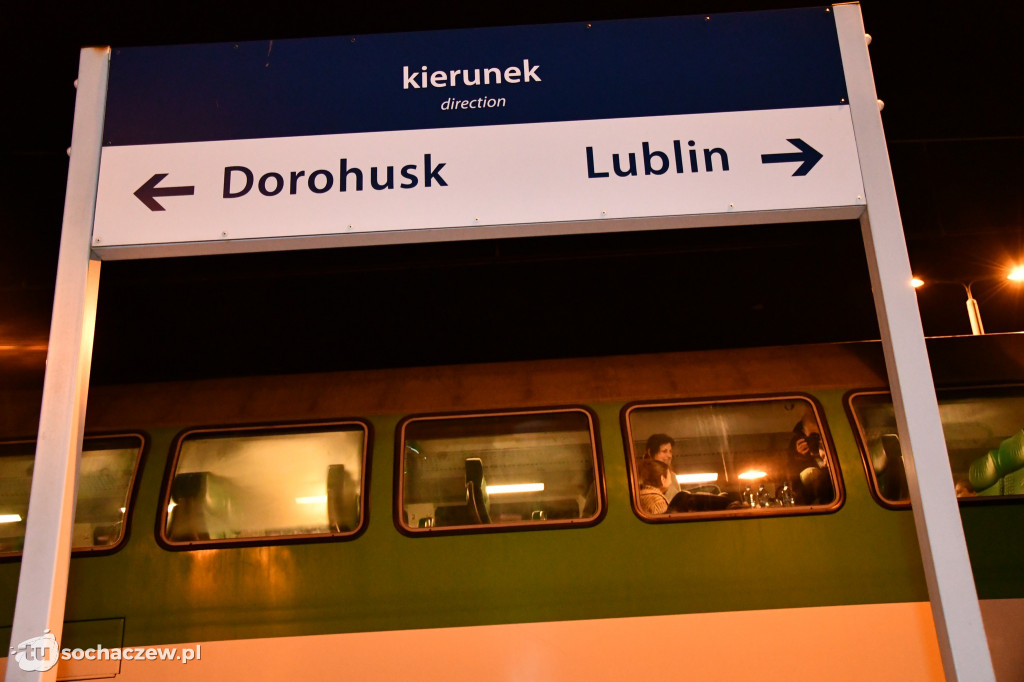 Pociąg do Dorohuska ze wsparciem także z Sochaczewa