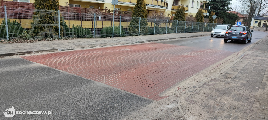 Remont przejść dla pieszych w Sochaczewie