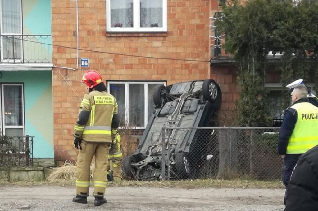 Wypadek w Plecewicach
