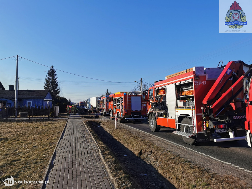 Śmiertelny wypadek pod Skierniewicami