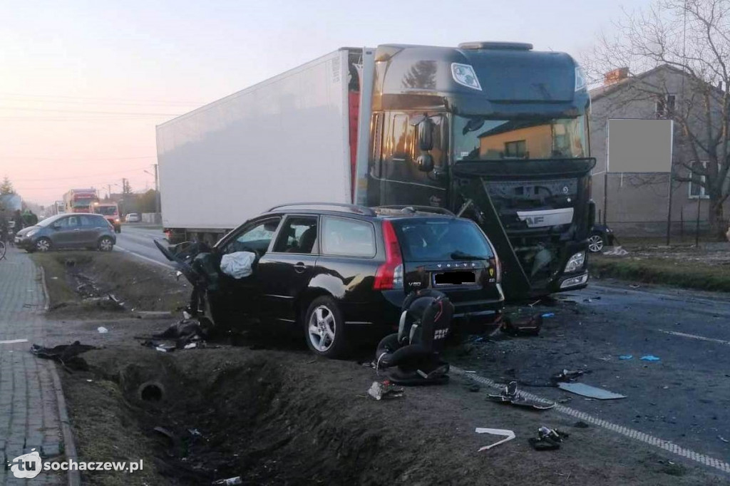 Śmiertelny wypadek pod Skierniewicami