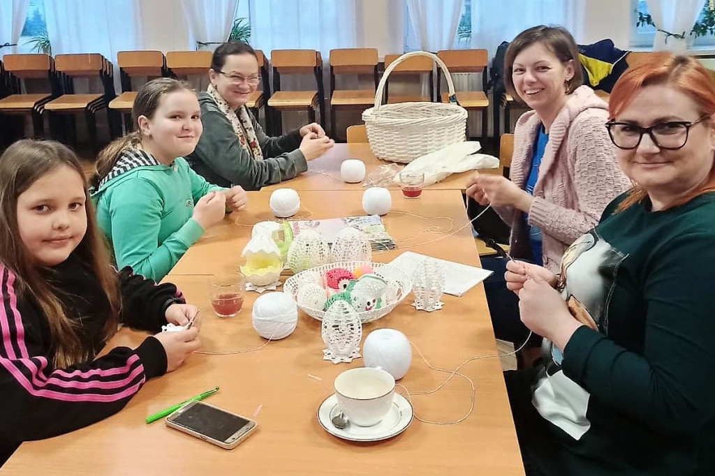 Szydełkowanie dla Zuzi w Iłowie