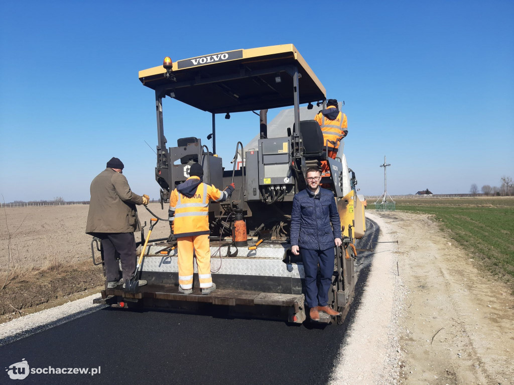 Remont drogi Antosin - Giżyce