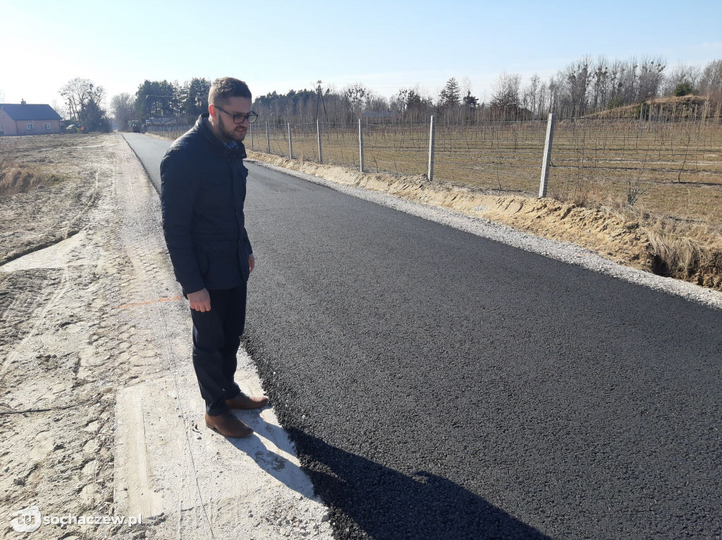 Remont drogi Antosin - Giżyce
