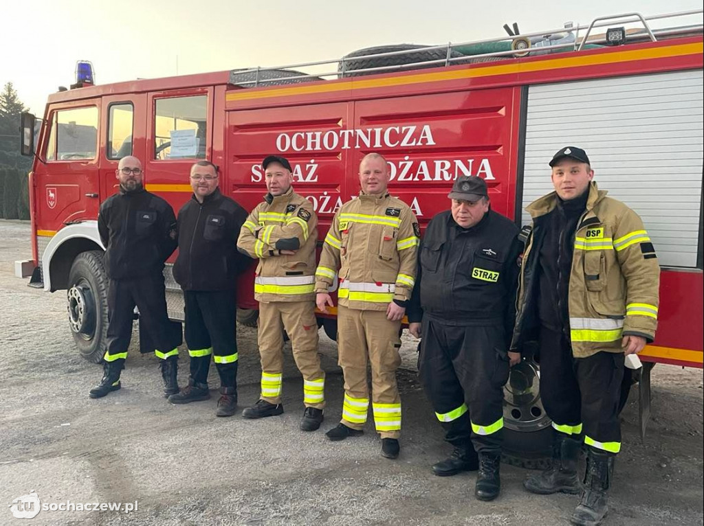 Wóz OSP Giżyce przekazany na Ukrainę