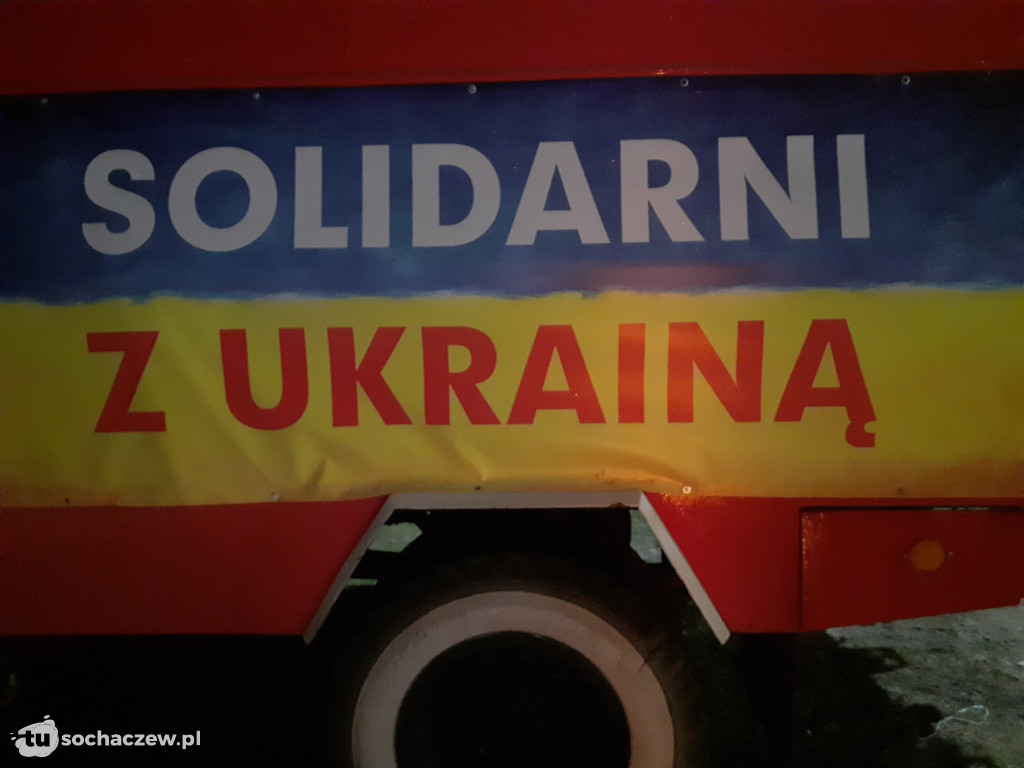 Wóz OSP Giżyce przekazany na Ukrainę