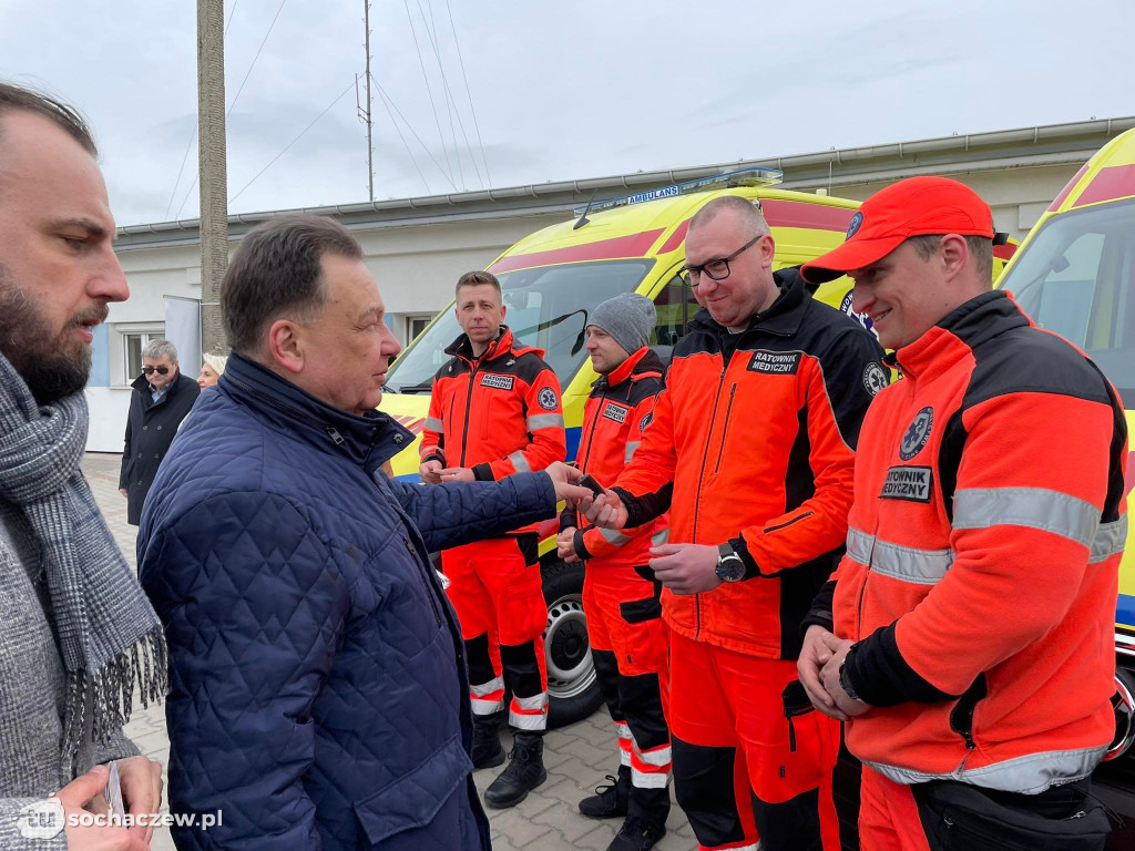 Nowe karetki dla Sochaczewa i Płocka