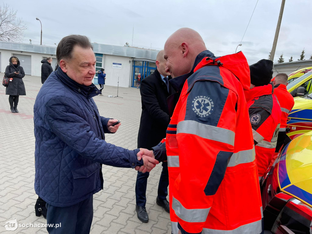 Nowe karetki dla Sochaczewa i Płocka