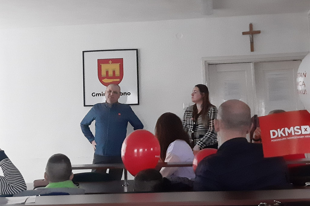 Rybno: udane spotkanie z członkami fundacji DKMS i krwiodawcami