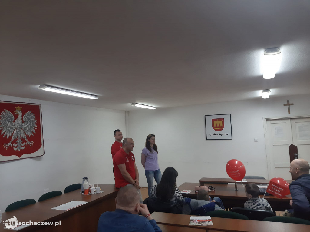 Rybno: udane spotkanie z członkami fundacji DKMS i krwiodawcami