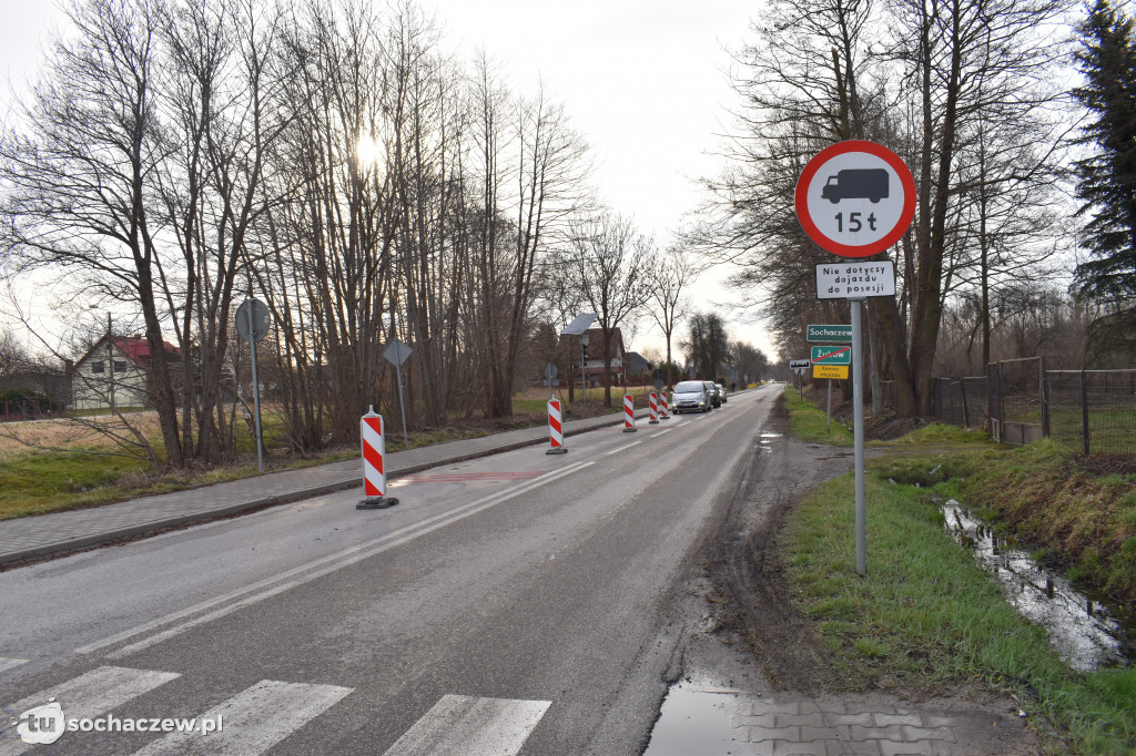 Budowa ronda w Żukowie