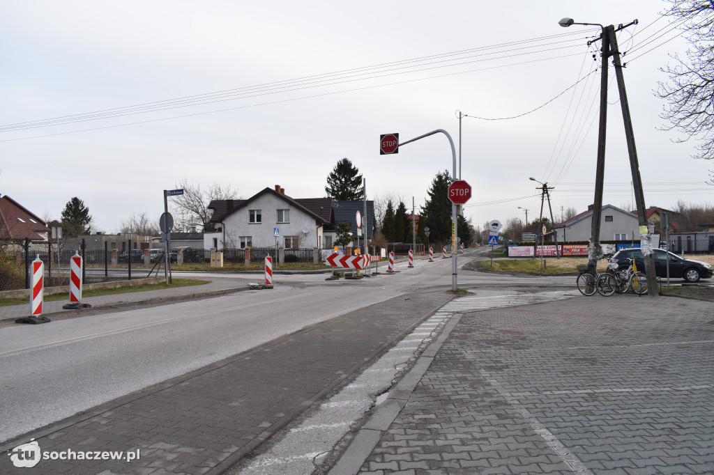 Budowa ronda w Żukowie
