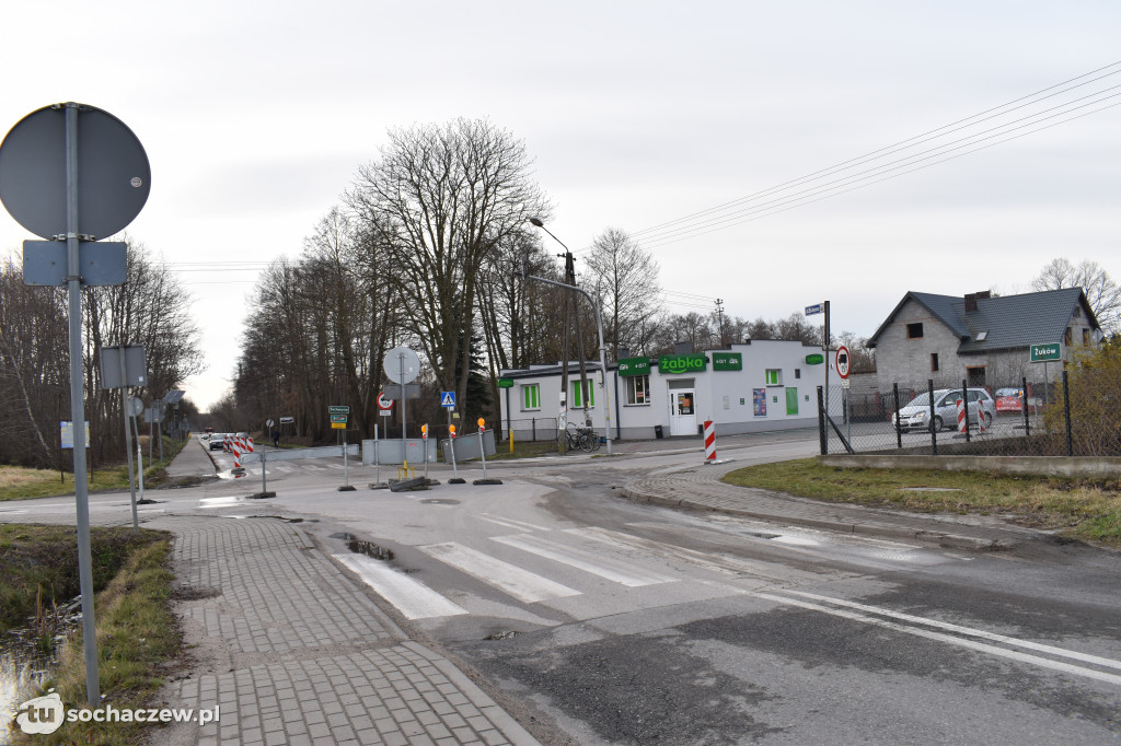 Budowa ronda w Żukowie