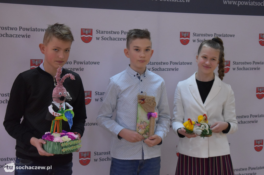 Rozdanie nagród w konkursie wielkanocnym