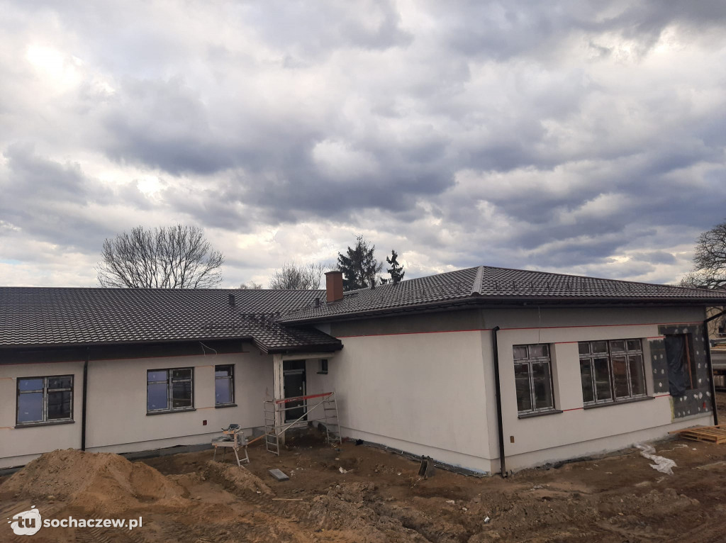 Przedszkole w Rybnie: trwają prace wykończeniowe