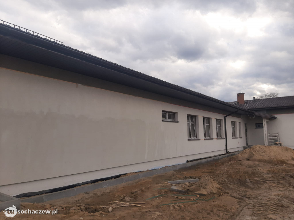 Przedszkole w Rybnie: trwają prace wykończeniowe
