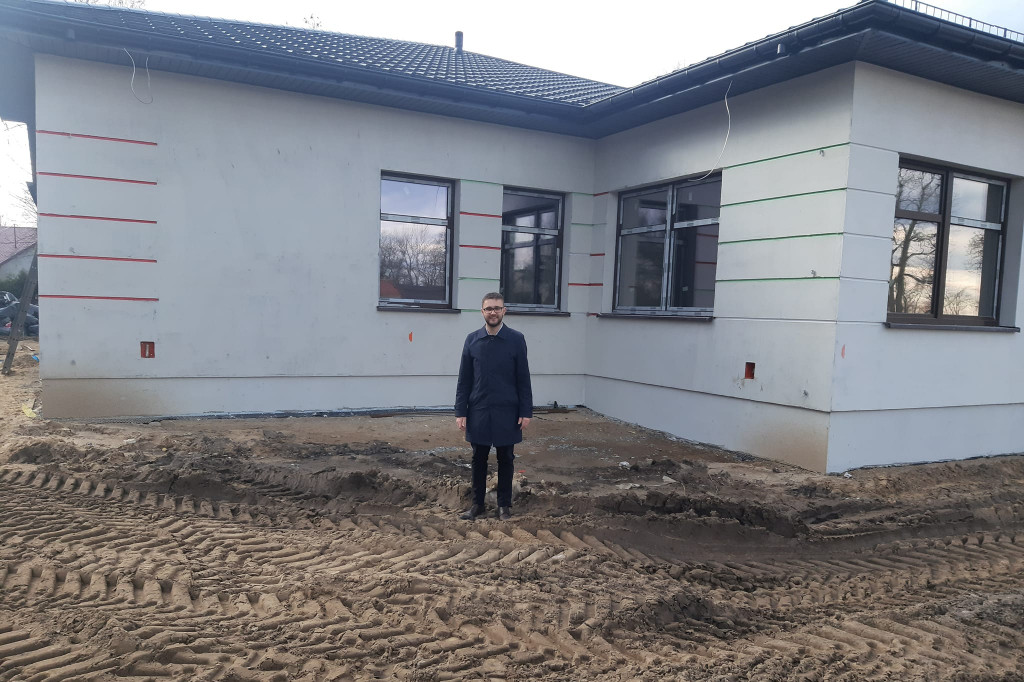 Ośrodek zdrowia w Rybnie: prace idą zgodnie z planem