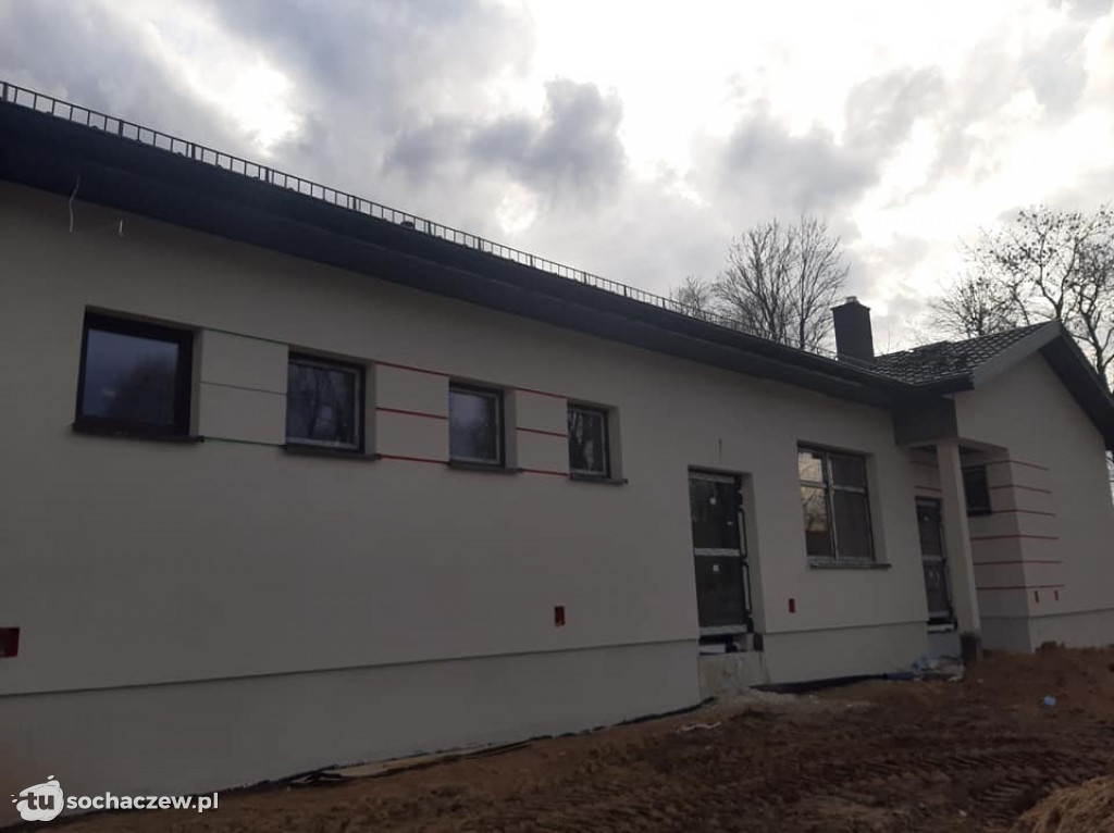 Ośrodek zdrowia w Rybnie: prace idą zgodnie z planem