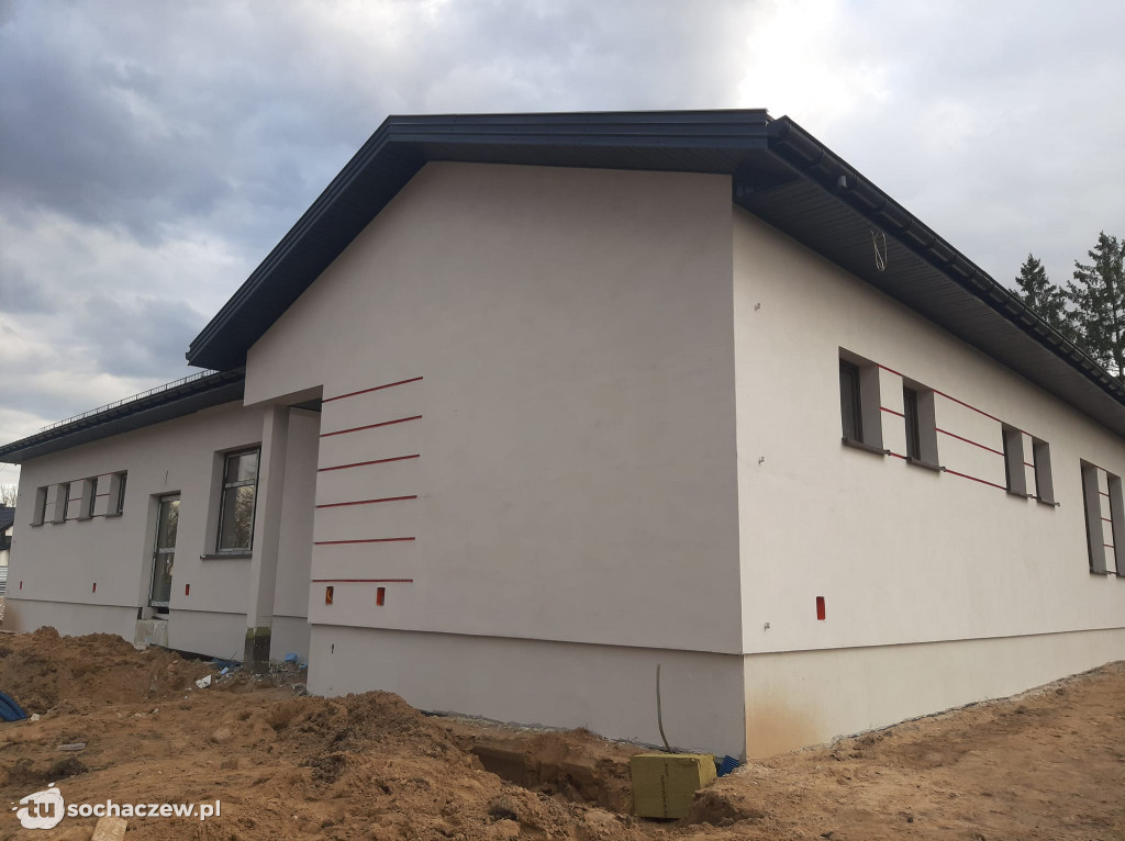 Ośrodek zdrowia w Rybnie: prace idą zgodnie z planem