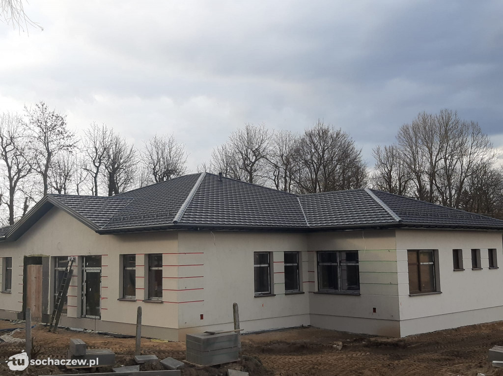 Ośrodek zdrowia w Rybnie: prace idą zgodnie z planem