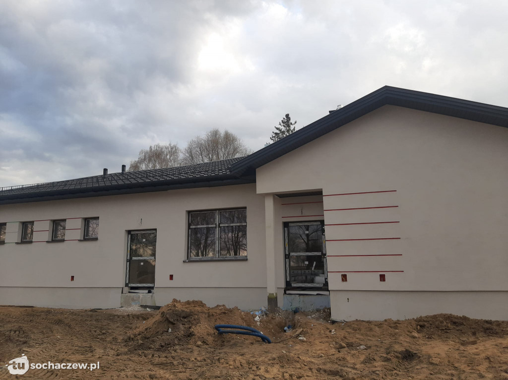 Ośrodek zdrowia w Rybnie: prace idą zgodnie z planem