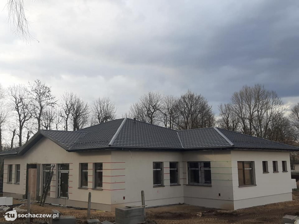 Ośrodek zdrowia w Rybnie: prace idą zgodnie z planem