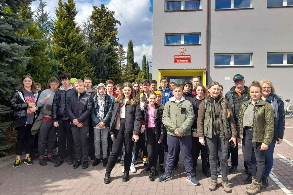 Młodzieszyn w akcji sprzątania świata