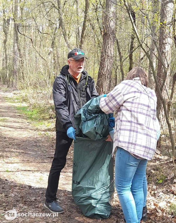 Młodzieszyn w akcji sprzątania świata