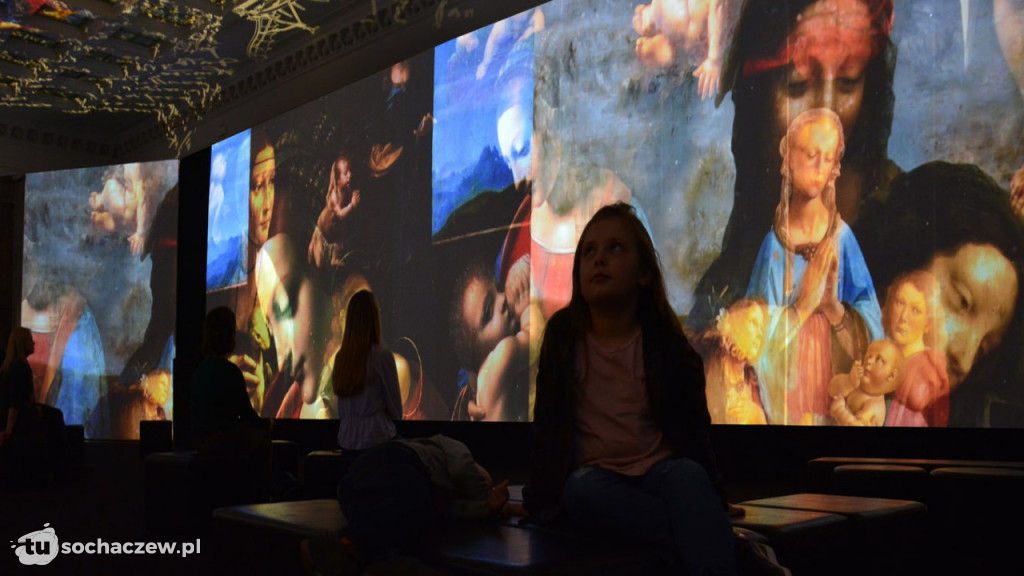 Multimedialna wystawa DA VINCI otwarta w PKiN, w Warszawie