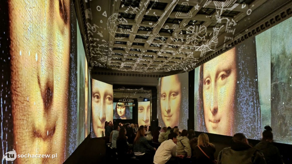 Multimedialna wystawa DA VINCI otwarta w PKiN, w Warszawie