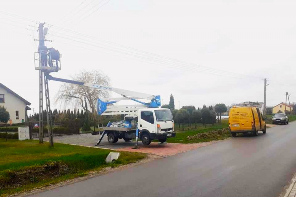 Modernizacja oświetlenia w gminie Młodzieszyn