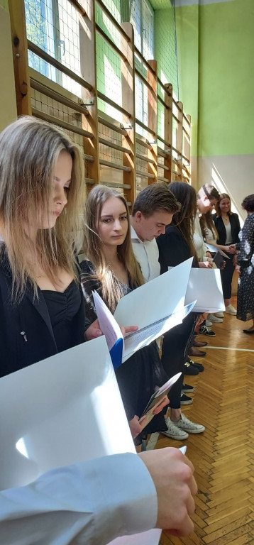 Pożegnanie absolwentów Iwaszkiewicza