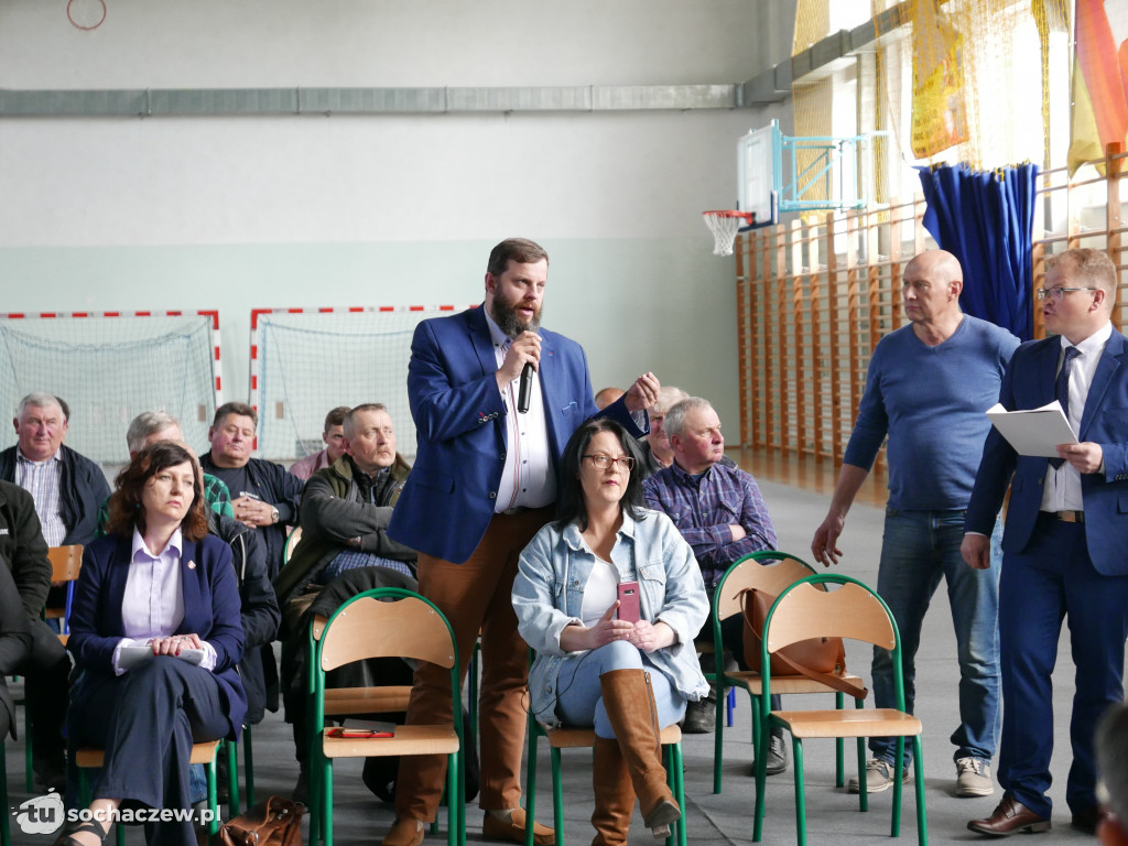 Spotkanie rolników w sprawie CPK