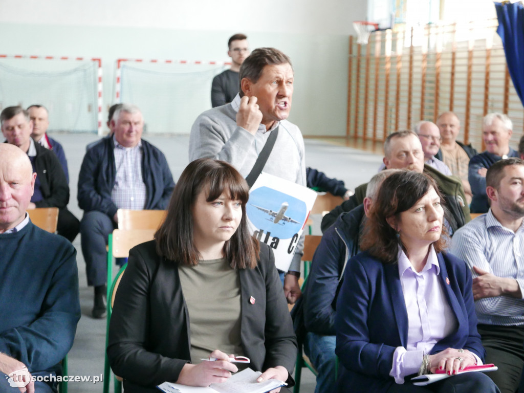 Spotkanie rolników w sprawie CPK