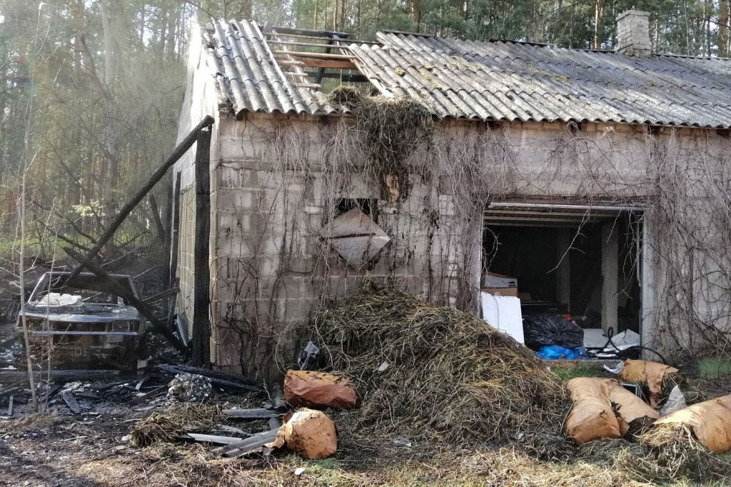Pożar w Olszynkach