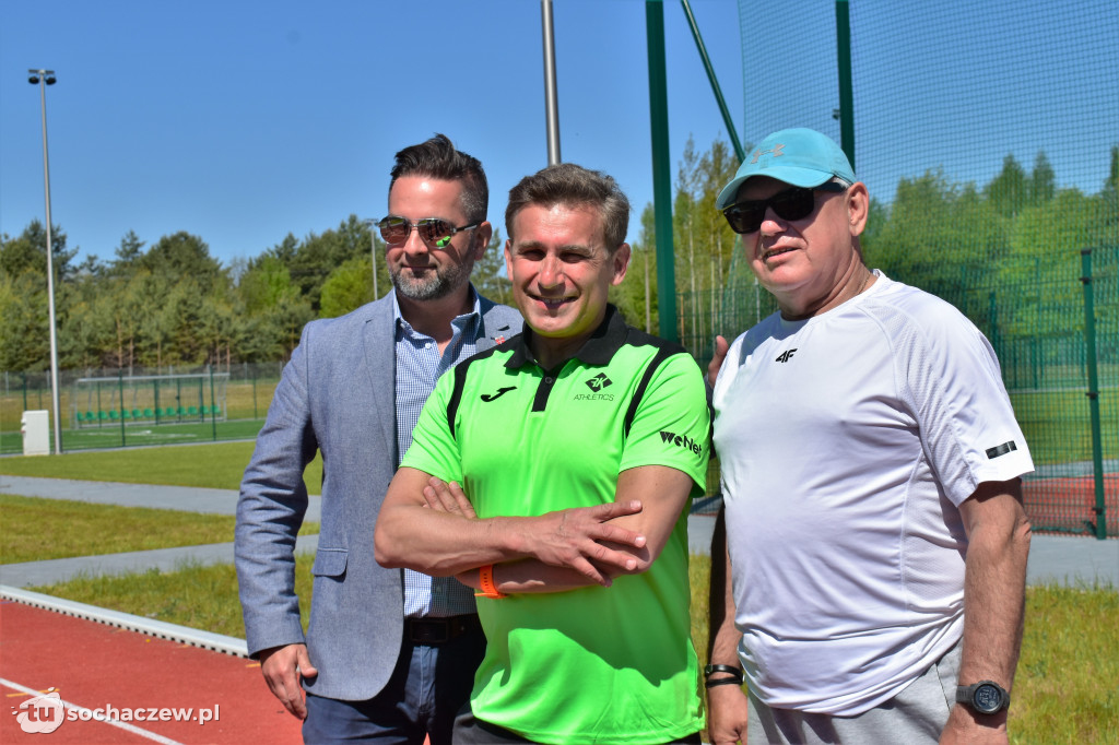 Robert Korzeniowski w Młodzieszynie