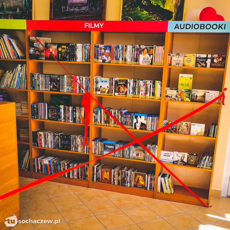 Młodzieszyn: wypożyczalnia filmów i audiobooków otwarta