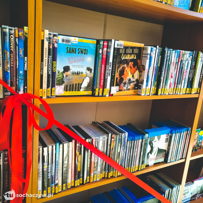 Młodzieszyn: wypożyczalnia filmów i audiobooków otwarta