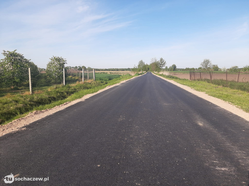 Droga w Wężykach wyremontowana