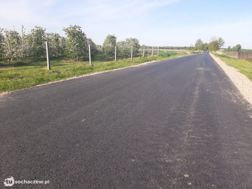 Droga w Wężykach wyremontowana