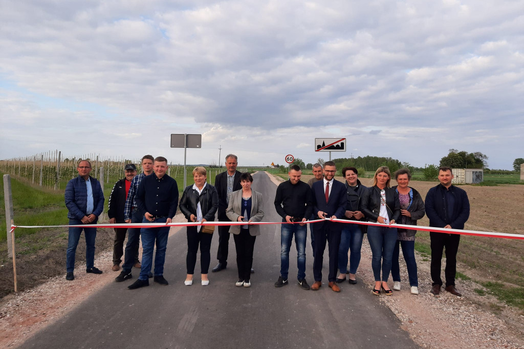 Uroczyste otwarcie drogi gminnej Antosin-Giżyce