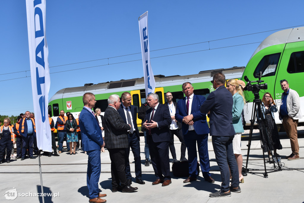 Otwarcie  hali utrzymaniowo-naprawczej w Sochaczewie