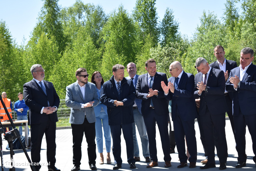 Otwarcie  hali utrzymaniowo-naprawczej w Sochaczewie