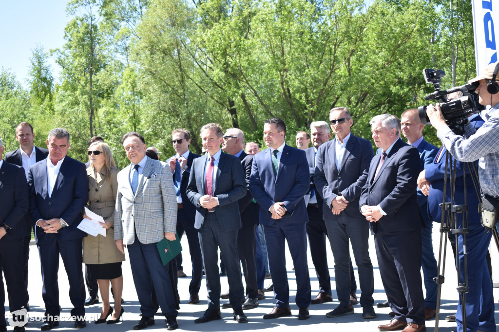 Otwarcie  hali utrzymaniowo-naprawczej w Sochaczewie