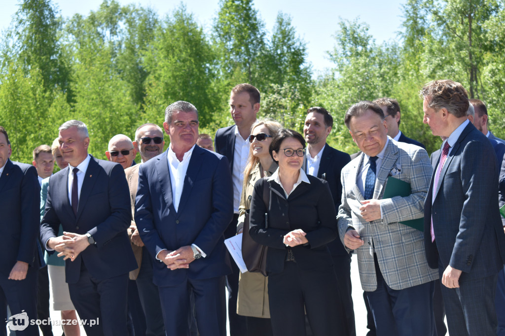 Otwarcie  hali utrzymaniowo-naprawczej w Sochaczewie