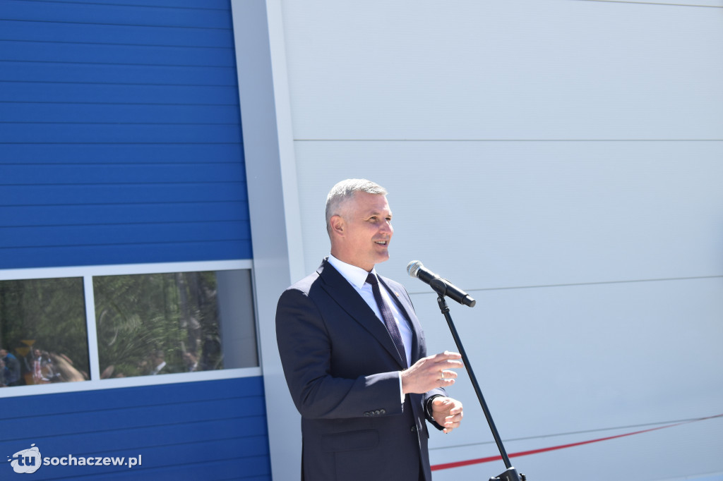 Otwarcie  hali utrzymaniowo-naprawczej w Sochaczewie