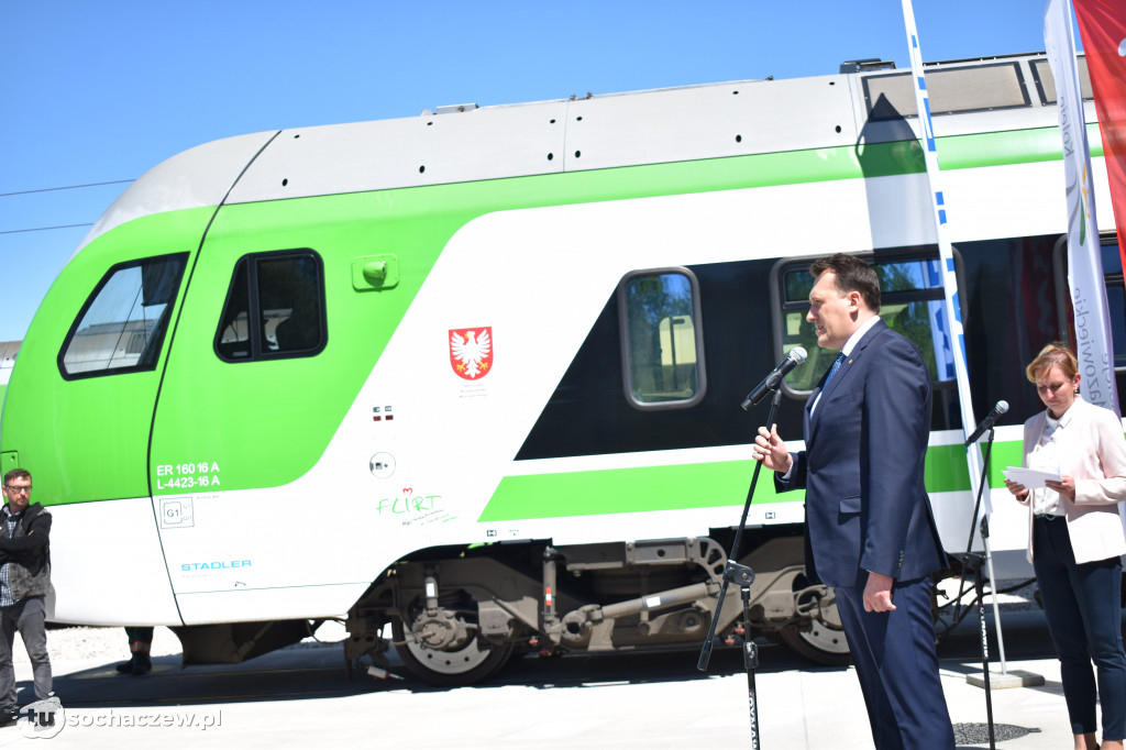 Otwarcie  hali utrzymaniowo-naprawczej w Sochaczewie