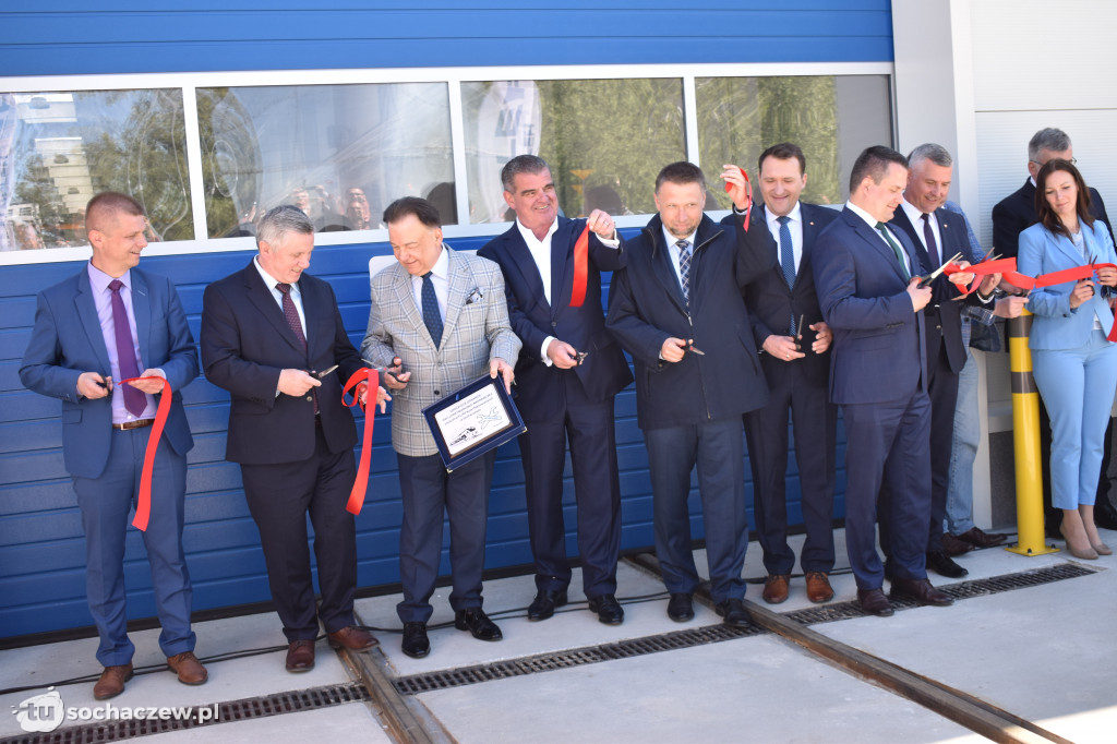 Otwarcie  hali utrzymaniowo-naprawczej w Sochaczewie