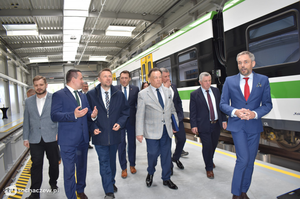 Otwarcie  hali utrzymaniowo-naprawczej w Sochaczewie